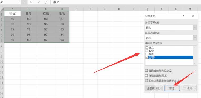 怎么用Excel进行分类汇总(2)