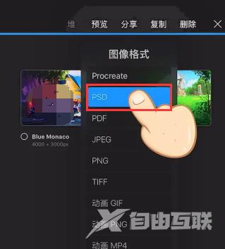 procreate怎么导出带图层的文件？procreate导出图层的图教程！