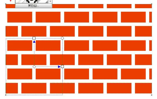 coreldraw怎么制作墙砖插画？coreldraw制作墙体砖效果教程！