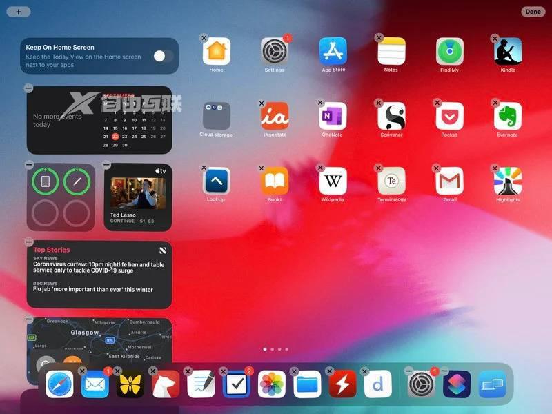 如何在iPad 的主屏幕上显示「小组件」？插图1