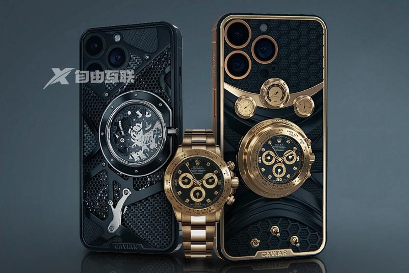 土豪推出镶嵌劳力士手表的限量版 iPhone 14 Pro/Max：售价 95.3 万元起插图1