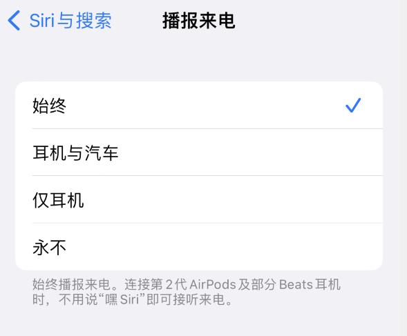 iOS 16 支持让 Siri 通过 iPhone播报通知和播报来电插图5
