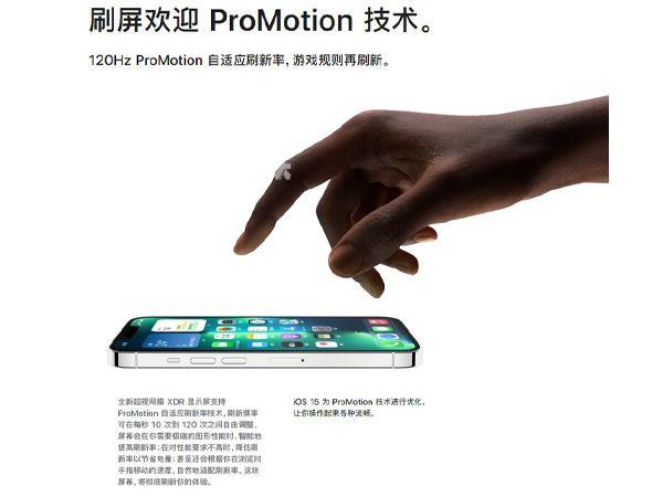 iPhone13promax支持高刷吗 苹果13promax屏幕刷新率是多少插图1