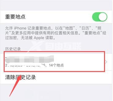 苹果iPhone 14手机如何查看重要地点？插图7