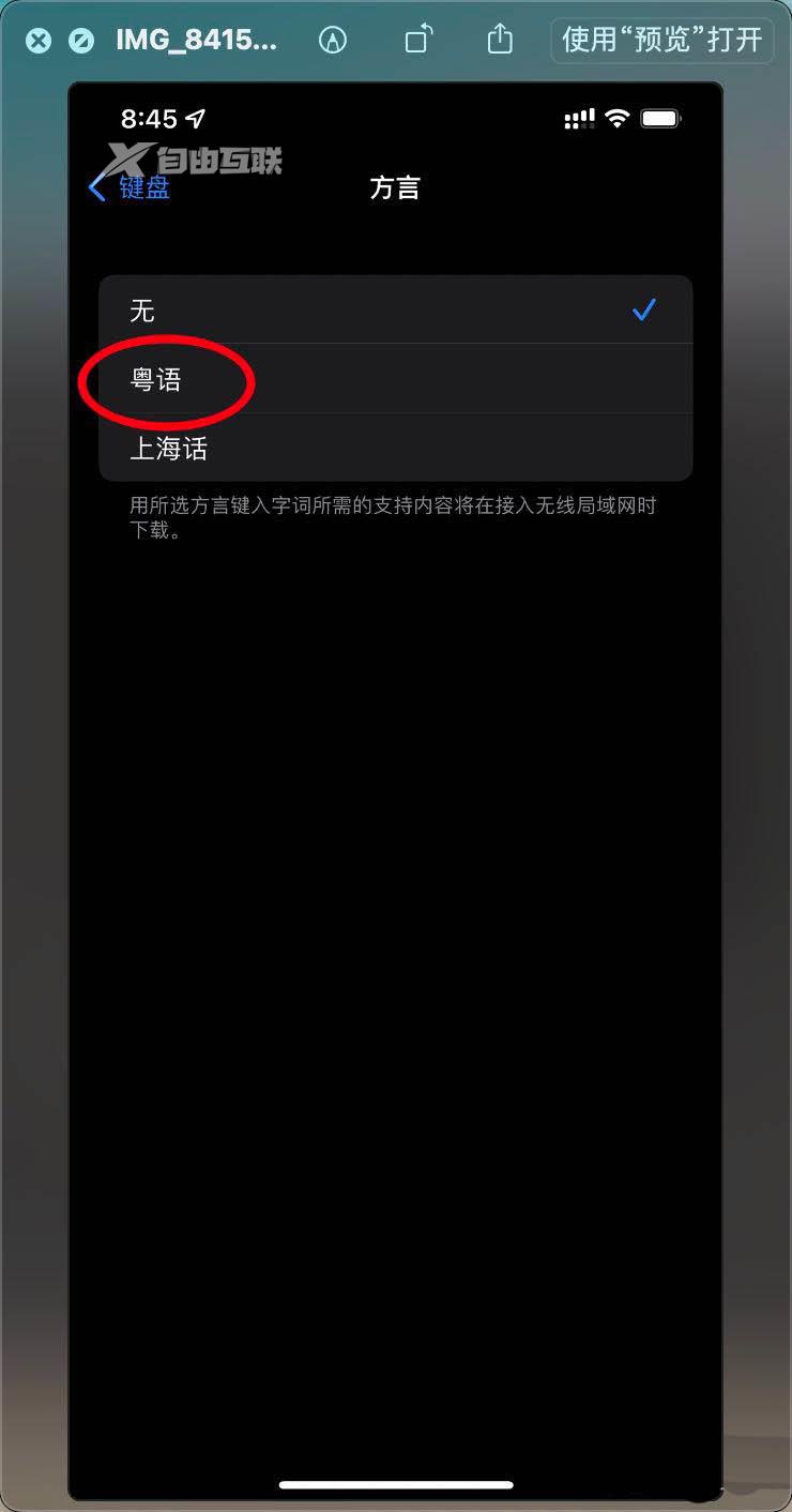 iPhone13键盘添加上海话或粤语的技巧插图11