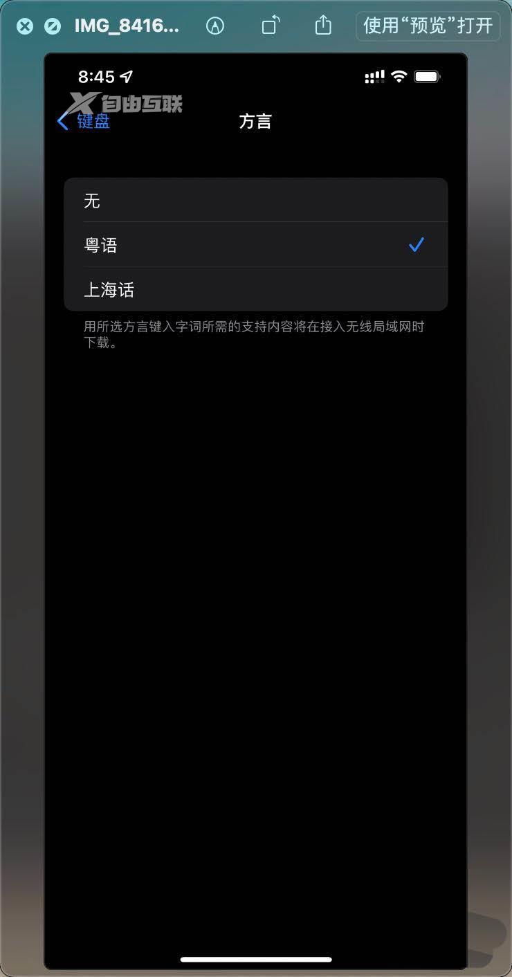 iPhone13键盘添加上海话或粤语的技巧插图13