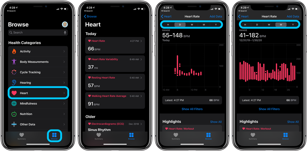 Apple Watch 教程：如何查看心率记录？