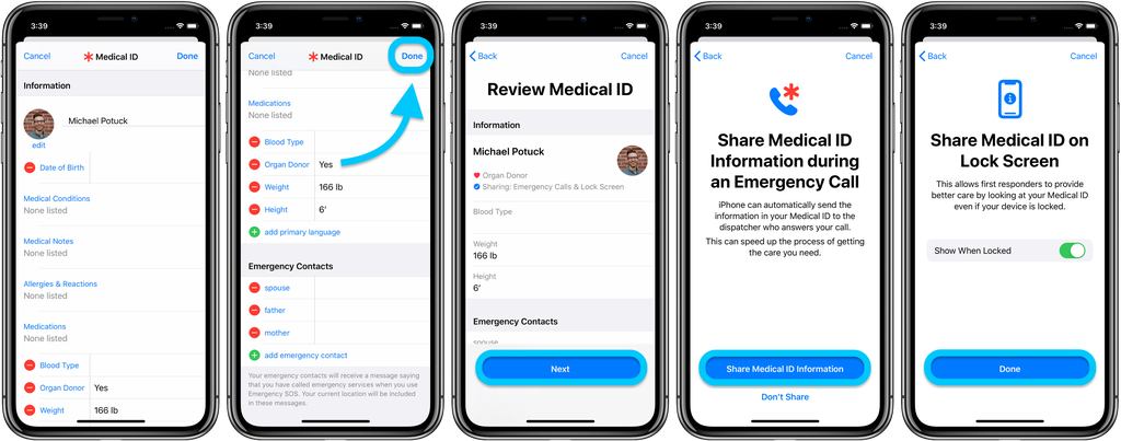 iOS 13.5 教程：如何在 iPhone 上设置或更新医疗急救卡？