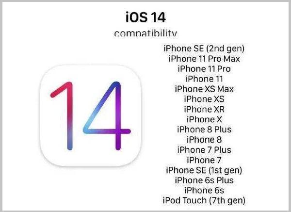 iOS14支持哪些机型？iOS14正式版今晚会发布吗？