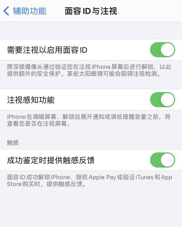 面容 ID 使用技巧：为 iPhone 12 开启解锁触感反馈