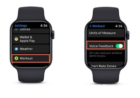 如何在 Apple Watch 上通过语音开始锻炼？