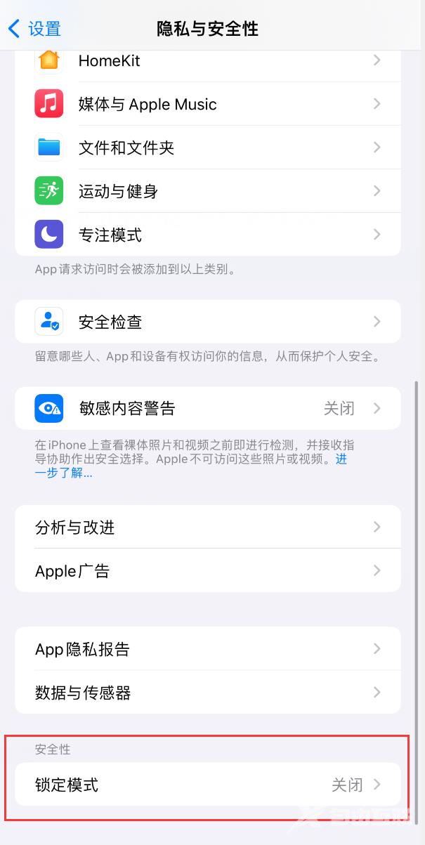 iPhone 15 中的“锁定模式”有什么作用？