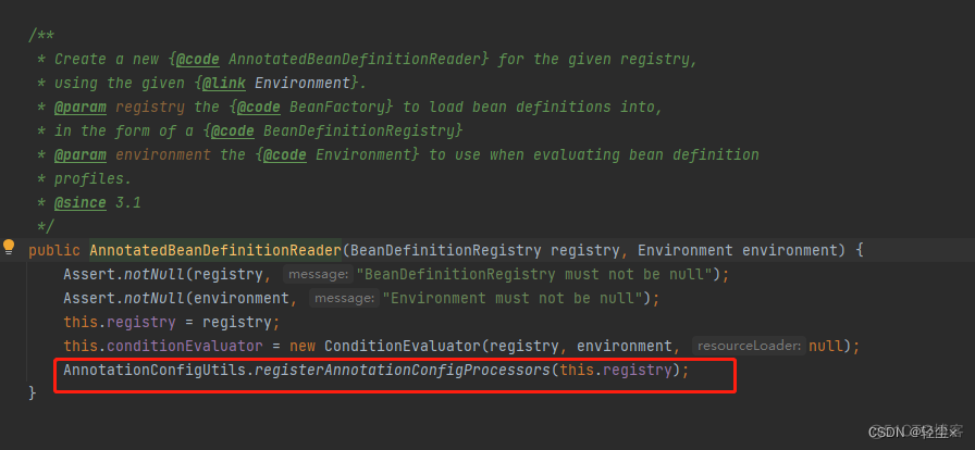 spring中AutowiredAnnotationBeanPostProcessor的注册时机_spring_46