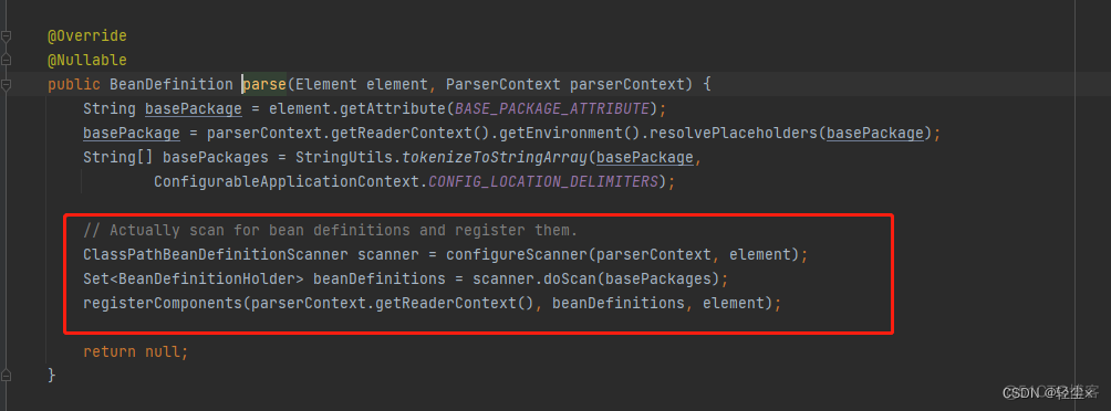 spring中AutowiredAnnotationBeanPostProcessor的注册时机_springboot_34