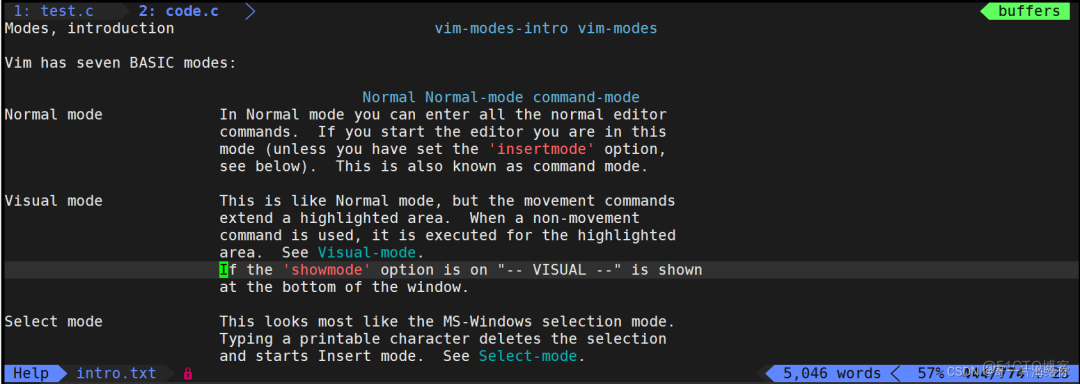 Linux下vim各模式的操作你了解吗_linux_09