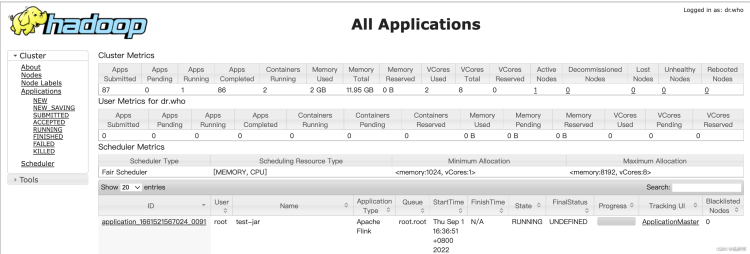 YARN REST API 总结_yarn