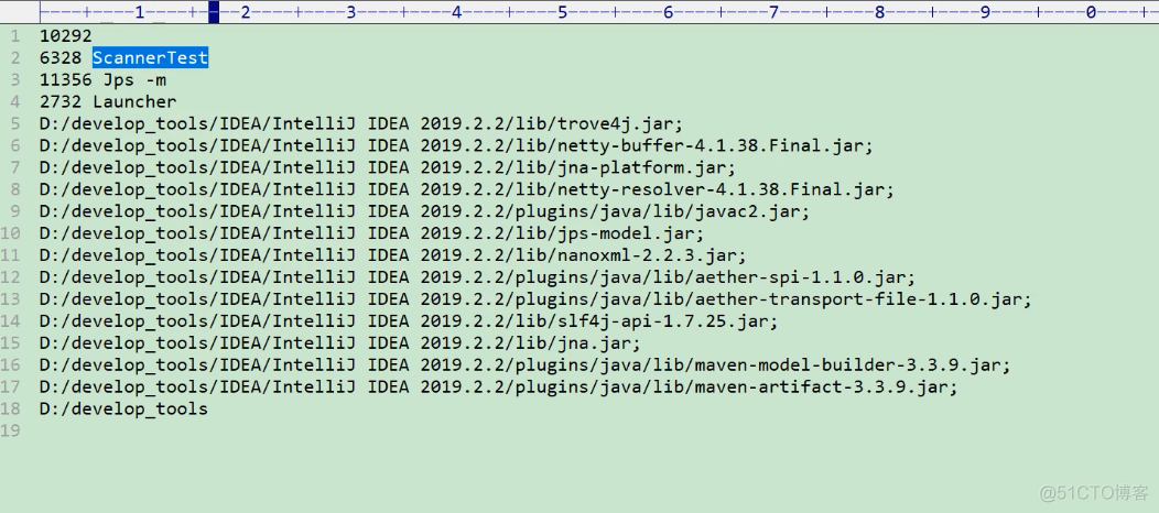 JVM命令之 jps：查看正在运行的Java进程_ide_09