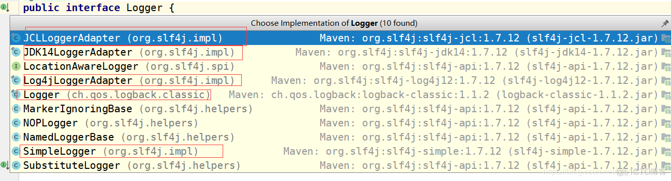 java-web环境集成各种主流日志框架(jcl,jul,slf4j,log4j,logback)总结_日志框架_21