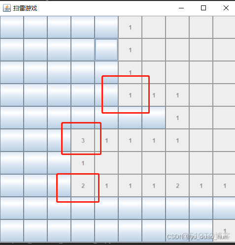 《Java 核心技术 卷1》 笔记 第九章扩展 总结扫雷小项目（4） 扩展方向调整+菜单栏_i++_03