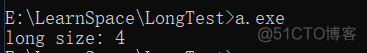 关于C语言中，long类型的长度_应用程序_05
