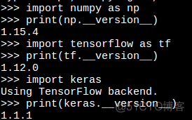 ubuntu 中tensorflow  numpy  scipy  keras库的版本冲突问题_解决方案_02