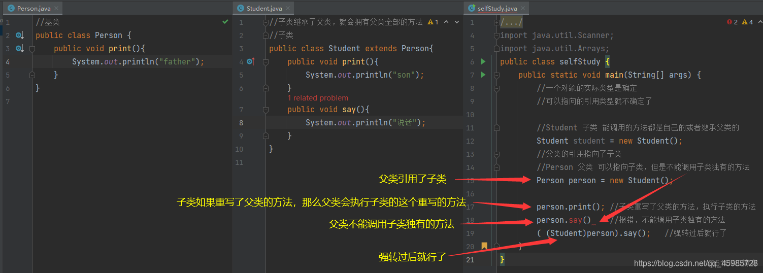 Java自学|多态_抽象类