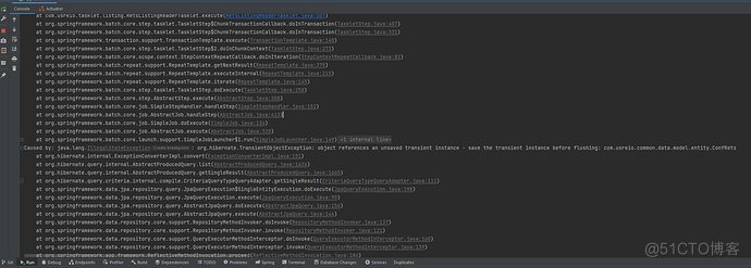 Spring JPA 查询的时候提示错 org.hibernate.TransientObjectException_sed