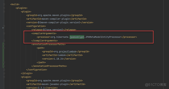 Hibernate 元数据模型（MetaModel）提示类没有找到错误_java_03