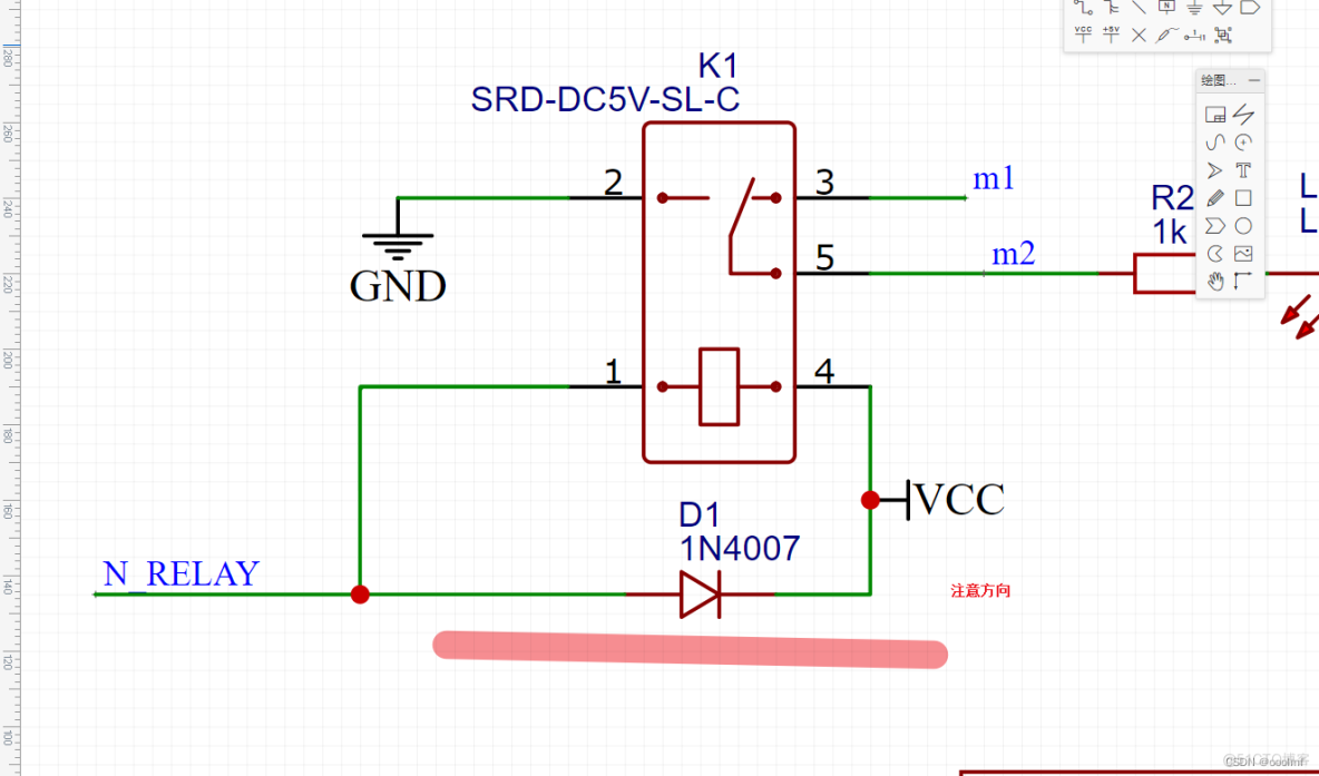 LQB小板焊接V3版本的小板原理图，PCB图，注意事项和步骤_矩阵键盘_10