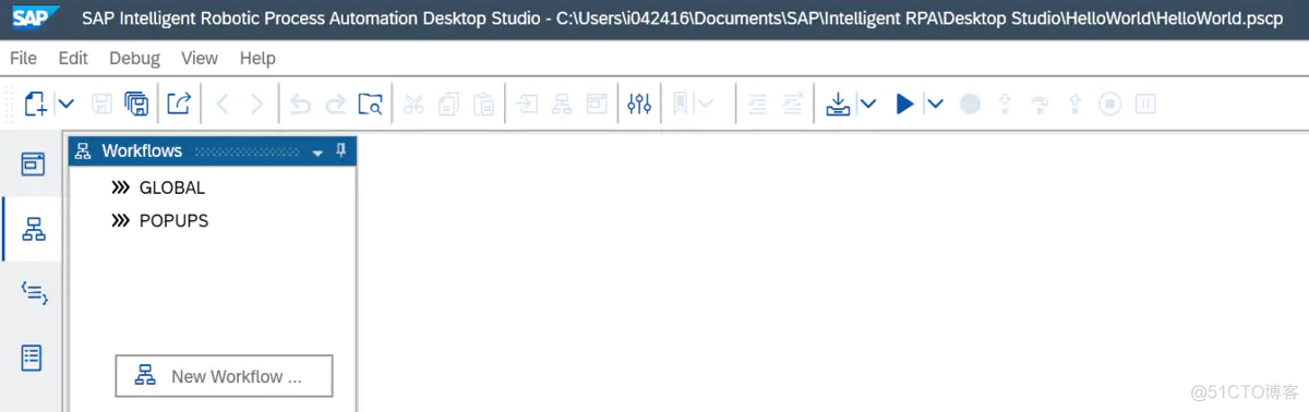 谈谈 SAP iRPA Studio 创建的本地项目的云端部署问题_desktop_12