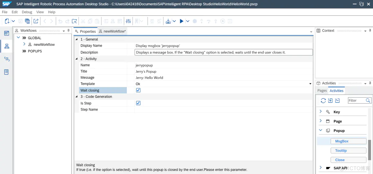 谈谈 SAP iRPA Studio 创建的本地项目的云端部署问题_desktop_15