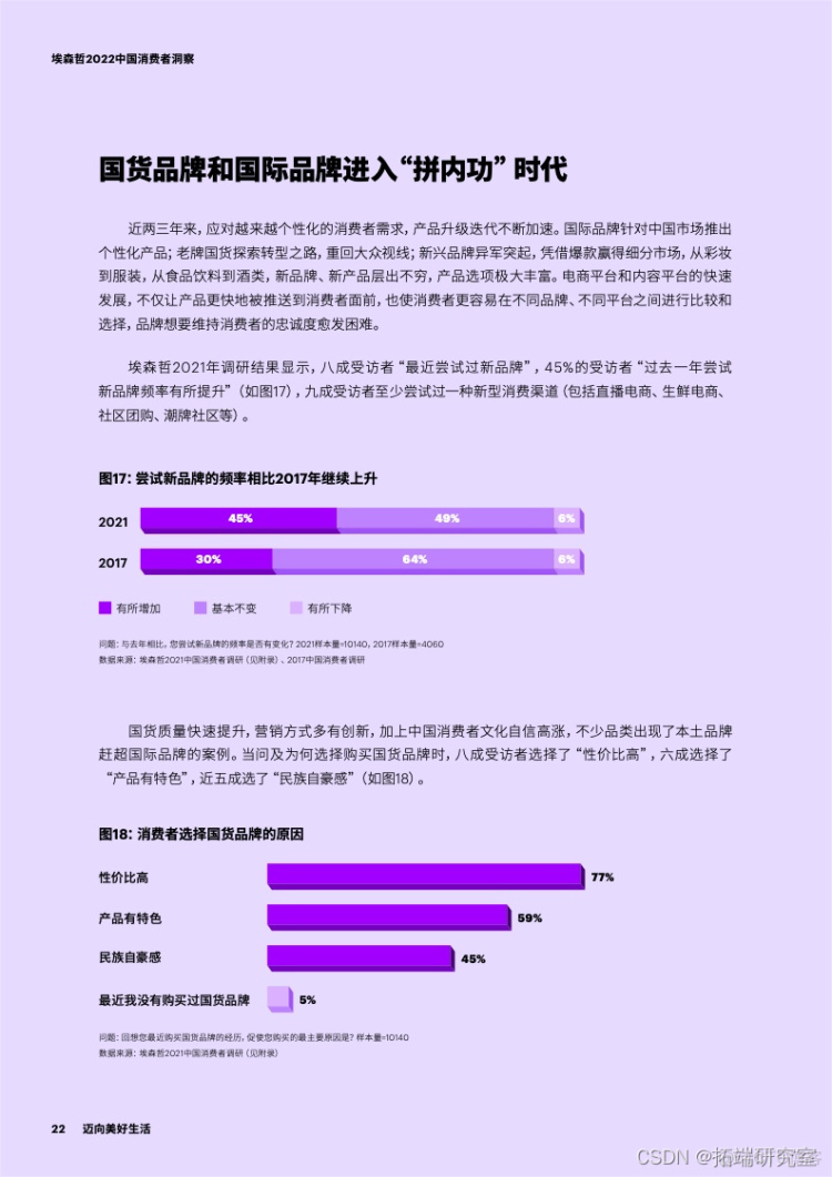 报告分享|2022中国消费者洞察报告_网络_18