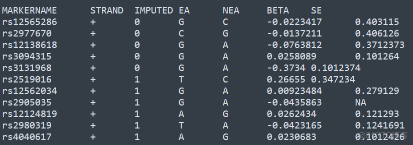 GWAMA:GWAS meta-analysis的又一利器_数据分析_05