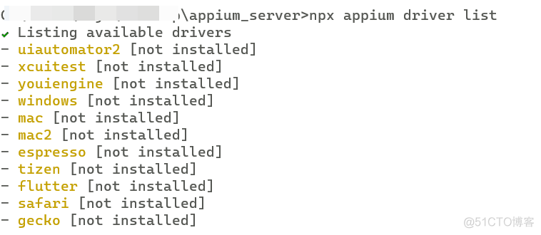 Appium自动化框架升级到最新的2.0_python_03