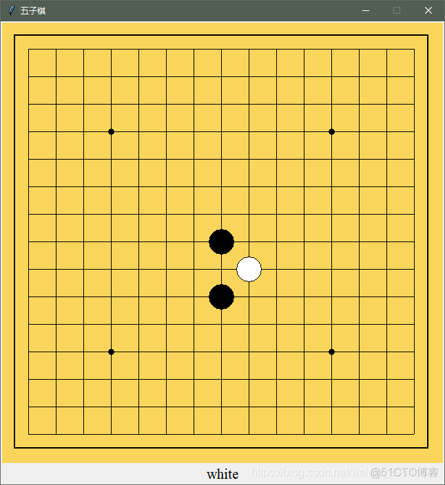 【案例】用 tkinter 实现五子棋（第一版）_点击事件_02