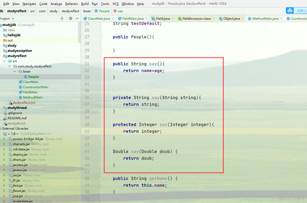 Java--反射详解_体验Java反射_06