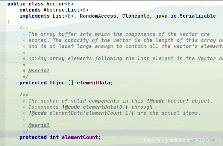 Java基础--Vector、ArrayList、LinkedList有何区别_Vector_02