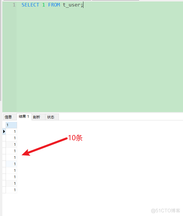SELECT 1 FROM TABLE的作用_数据_02