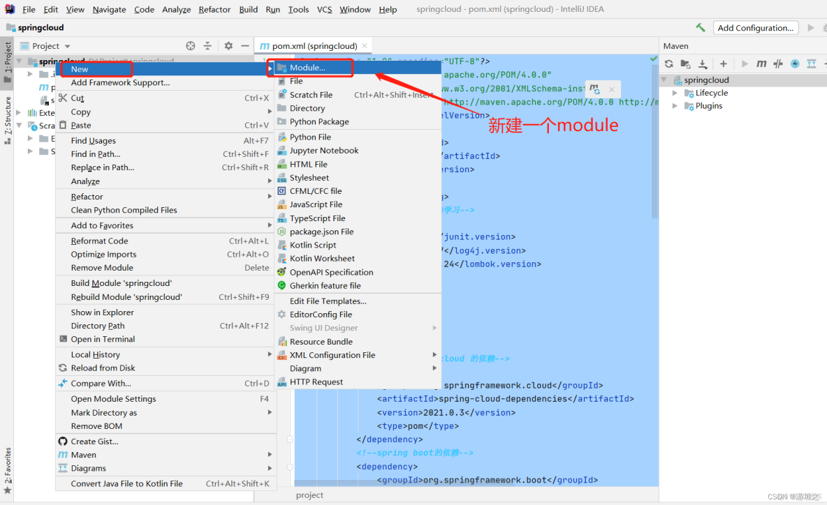 SpringCloud-01 Rest学习环境搭建笔记_springcloud_06