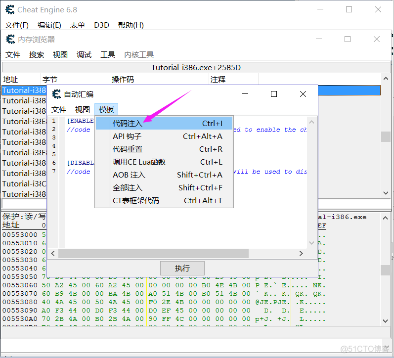 CE修改器入门：运用代码注入_自动生成_08