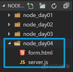 node.js 初学（一）—— http fs 服务器/文件/post get_html_14