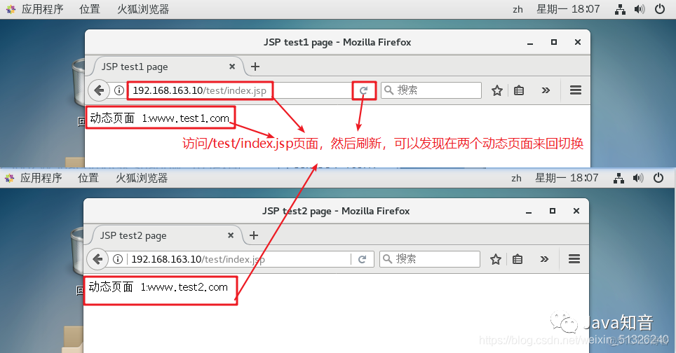 Nginx+Tomcat实现负载均衡、动静分离（脚本方法）_nginx_11