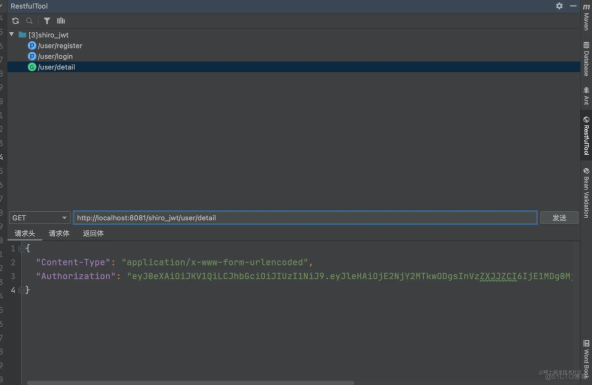 手把手教你Shiro整合JWT实现登录认证!_spring_24