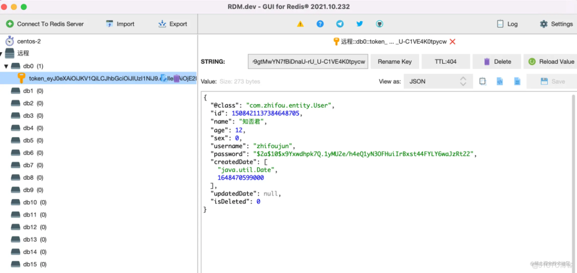 手把手教你Shiro整合JWT实现登录认证!_redis_21