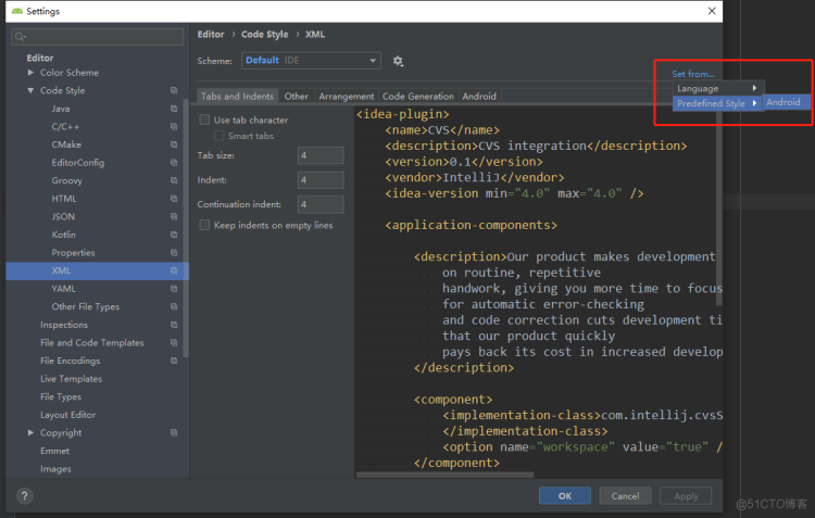 Android Studio3.5 xml文件格式化(Reformat Code)后元素会自动排序的问题_android_02