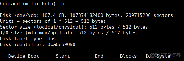 Linux添加硬盘和挂载两个命令fdisk和mount的使用_win系统_02