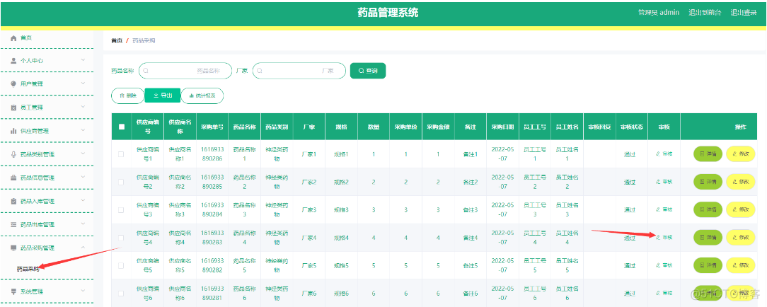 基于Java+SpringBoot+vue+elementui药品商城采购系统详细设计实现_java_22