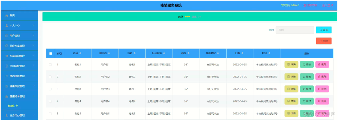 基于Java+Spring+vue+element社区疫情服务平台设计和实现_spring boot_14