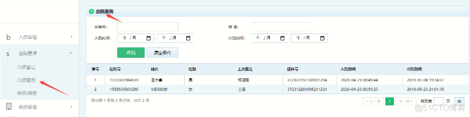 基于java SSM医药住院管理系统设计和实现_java项目系统_05