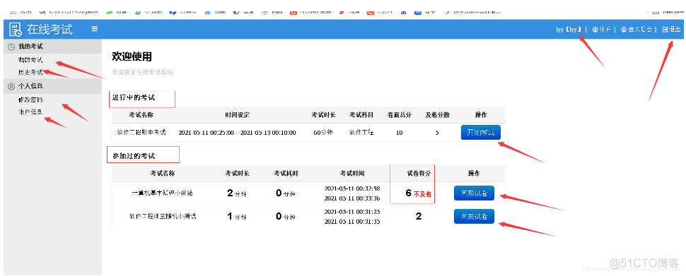 基于java springmvc+mybatis学生考试系统设计和实现_java项目实战_03